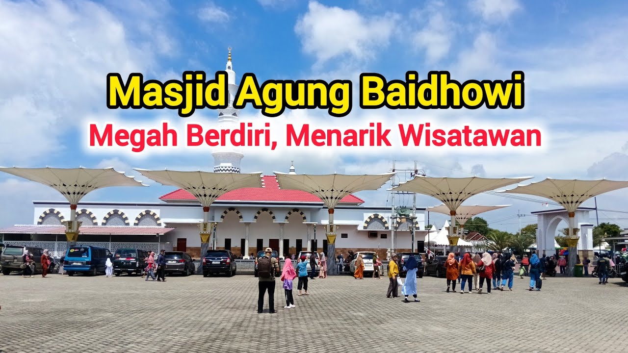 Masjid Agung Baidhowi Kediri, Menarik Wisatawan #masjid #keluarga #muslim #family #vlog 