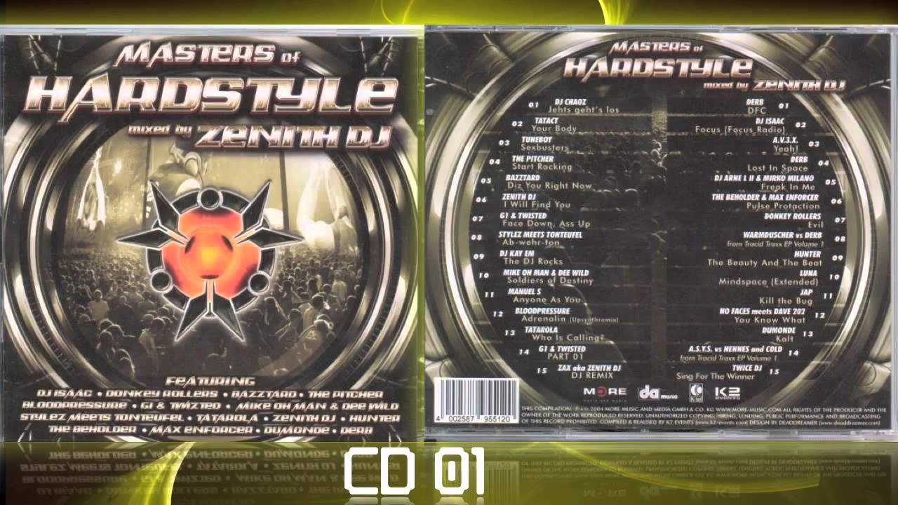 Dj Zenith Pres  Masters Of Hardstyle CD1 2004