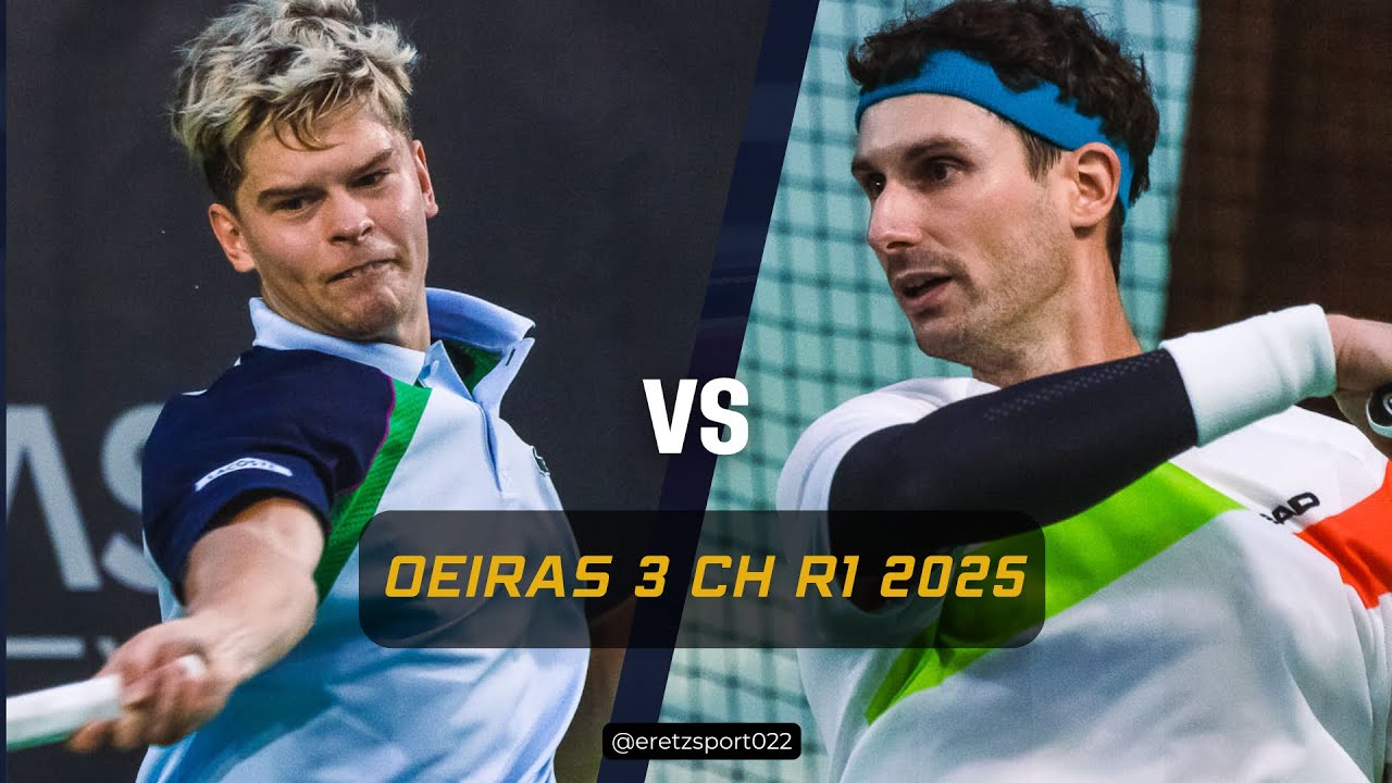 Oeiras 3 Challenger 2025 R1: Alexander Blockx vs. Alexander Ritschard Highlights