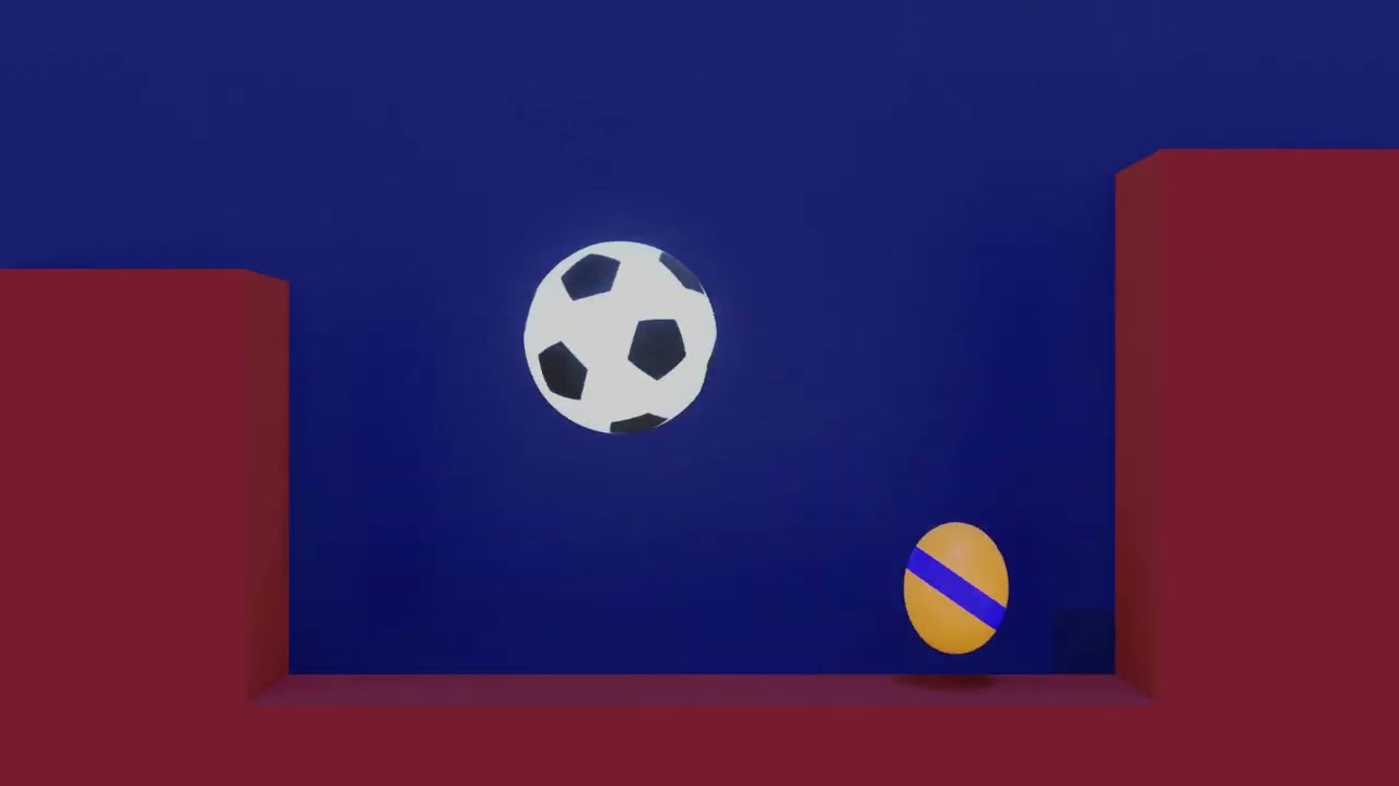 Two Ball Collision &ndash; Realistic Physics Animation by Arman Bari | Fusion Animation Studio