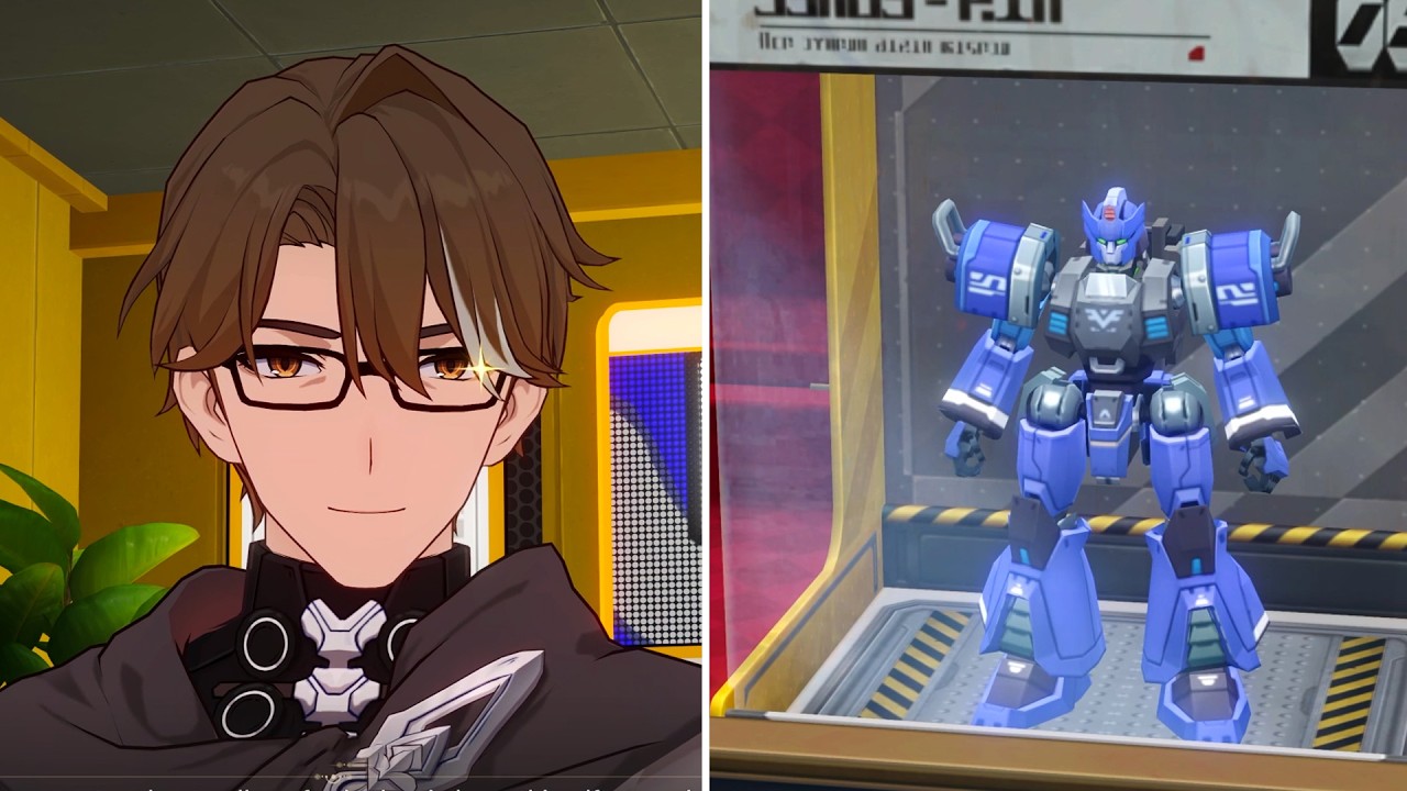 Man See Robot, Man Happy