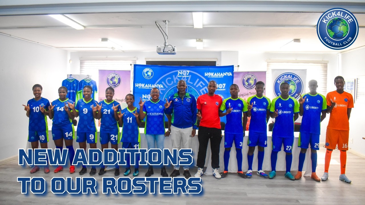 Kick4Life unveil Senior Men’s and Women’s new signings