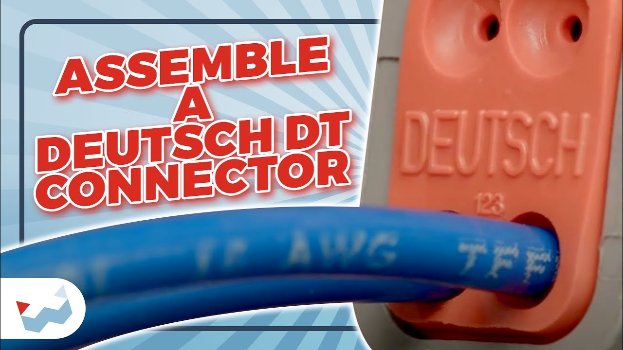 How to Assemble and Disassemble Deutsch DT Connectors