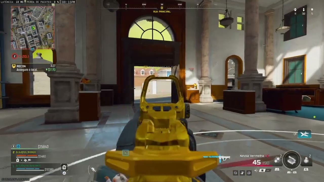 Garoto pródigo jogou muito Clan L.D.A Warzone