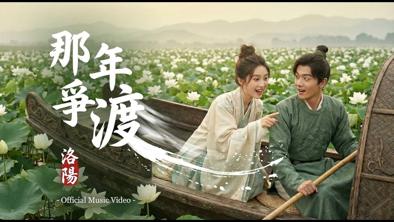 【古風原創】一曲唱盡李清照的半生愁緒，聽完淚流滿面《那年爭渡》Lyric Video