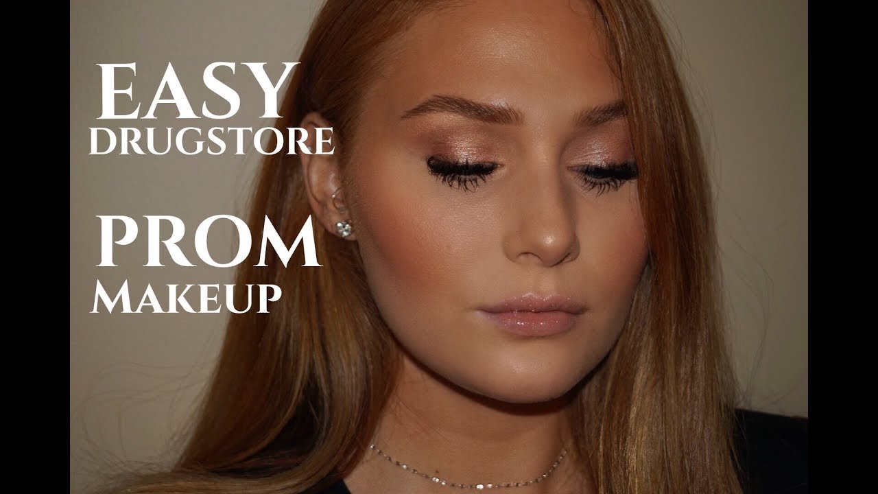 Easy Drugstore Prom Makeup