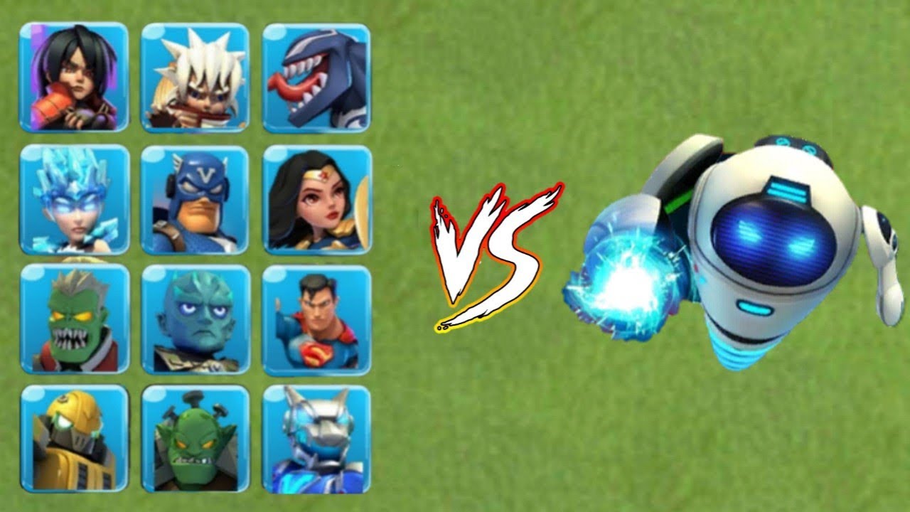 AWAKE EVA VS OTHER HERO | CLASH OF ZOMBIES