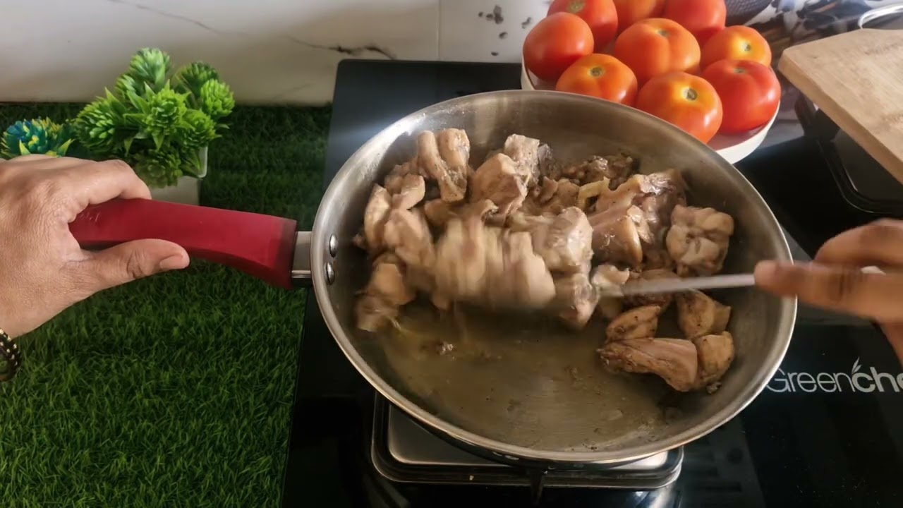 Malai chicken 👩‍🍳yum n juicy chicken curry#cookwithme_prakruthi1232
