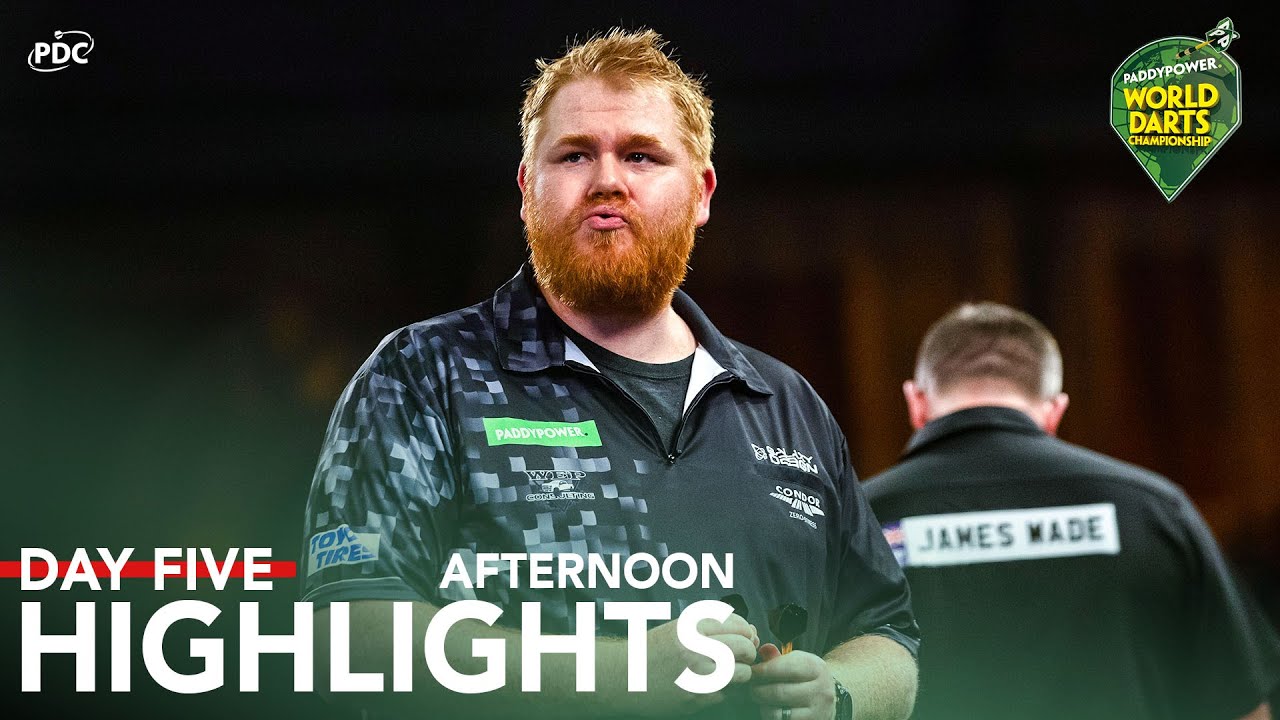 UPSETS APLENTY!  Day Five Afternoon Highlights | 2023/24 Paddy Power World Darts Championship