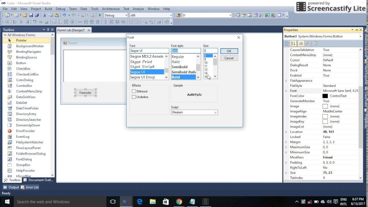 How to change foreground and background color of textbox in vb net