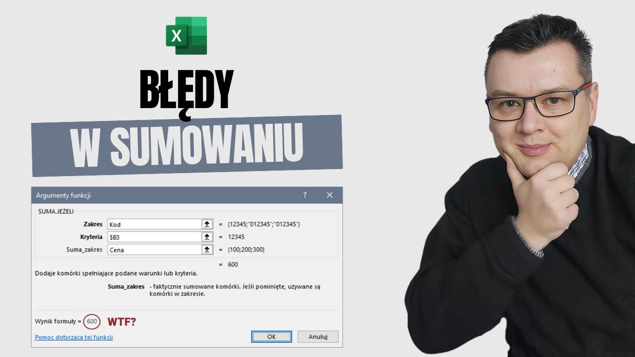 ⚠️ Uwaga na funkcje SUMA.JEŻELI i SUMA.WARUNKÓW! | #excel #exceltips #exceltricks #excelshortcuts
