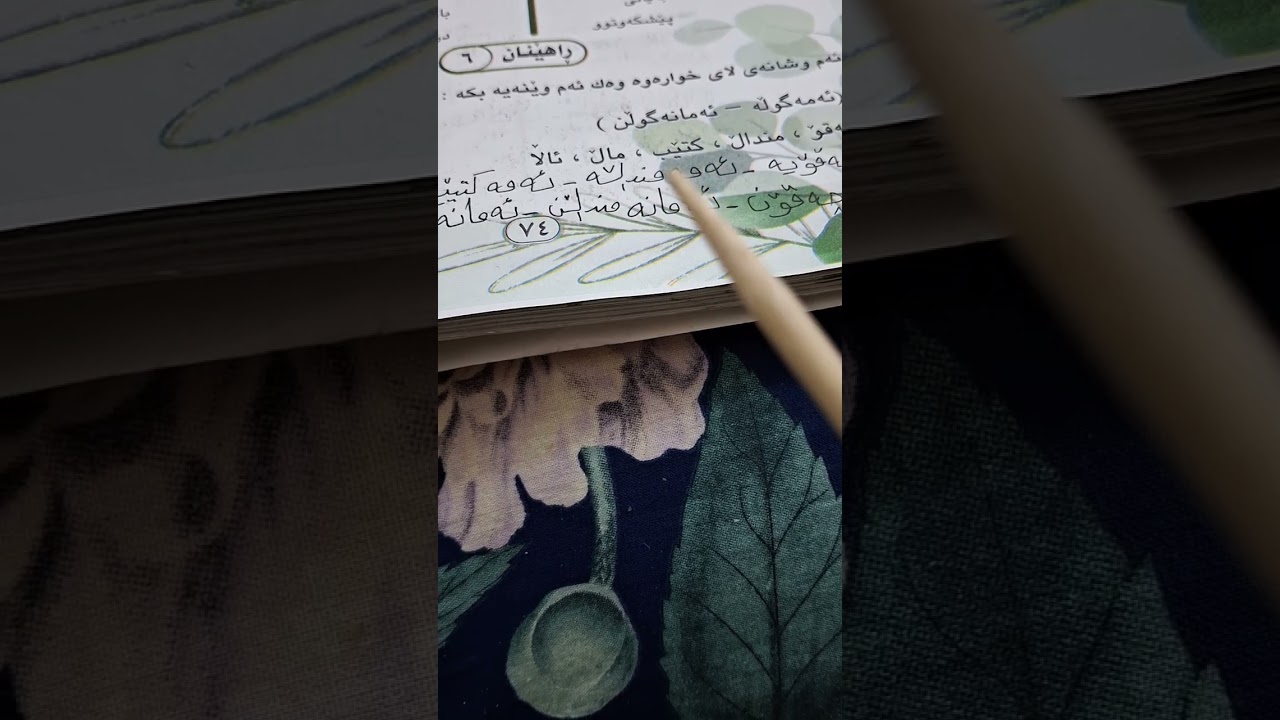 مرحله الرابع تمرين ٦ من درس عند طبيب أسنان ص٧٤. ست فريده