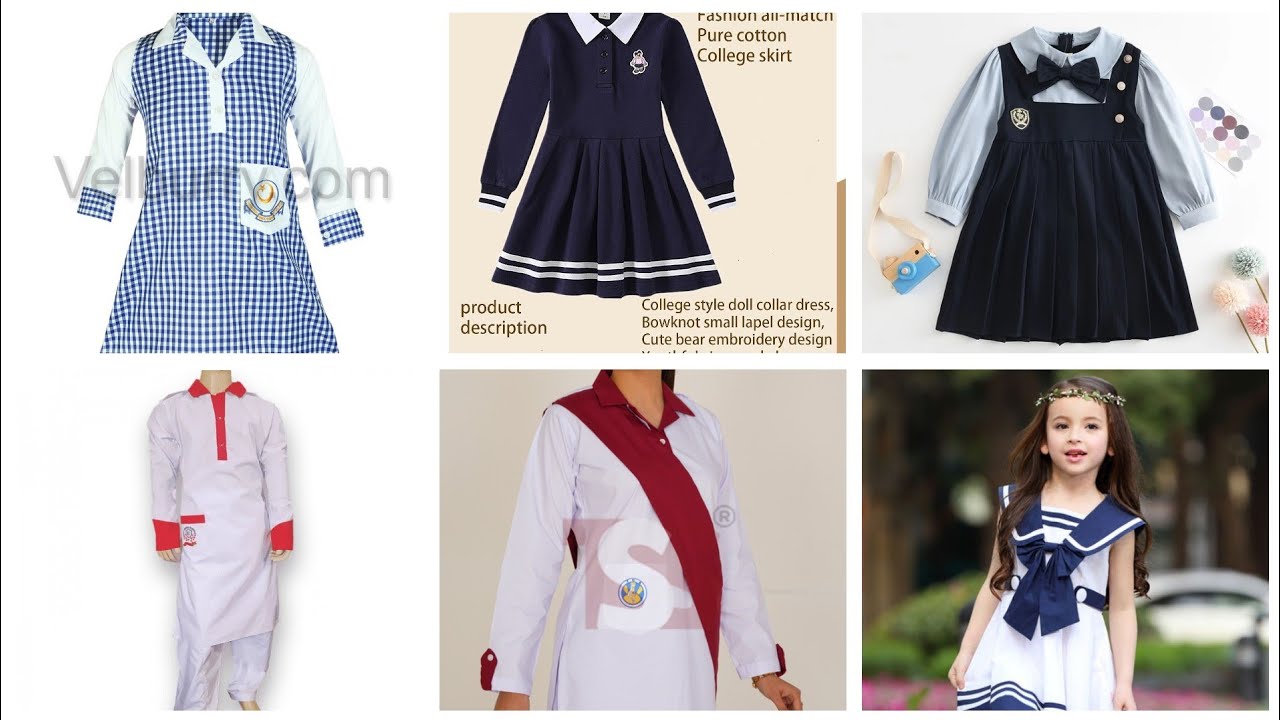 School and College Girls Uniforms Ideas