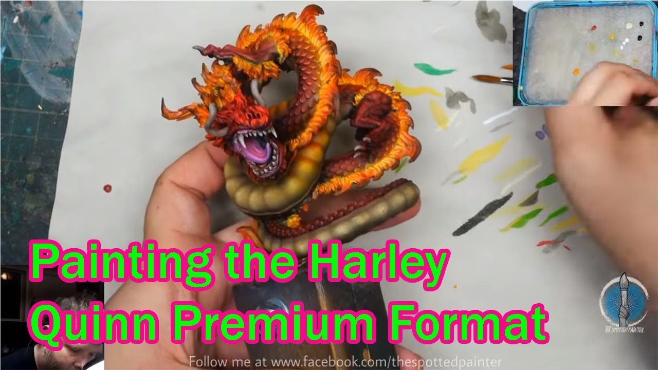 Painting the Harley Quinn Premium Format Figure | Sideshow Behind the Scenes