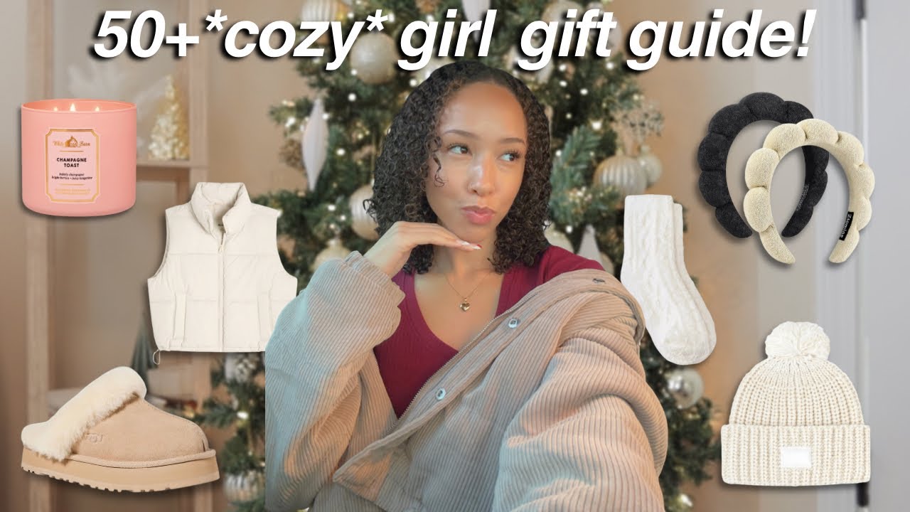 50+ cozy girl holiday gift ideas🧖🏽&zwj;♀️✨ christmas wishlist/gift guide! 