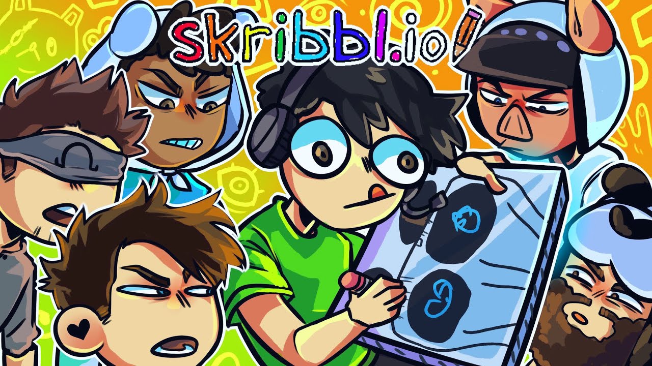 Nogla is the best *WORST* drawer in Skribbl.io... (Skribbl.io Funny Moments)
