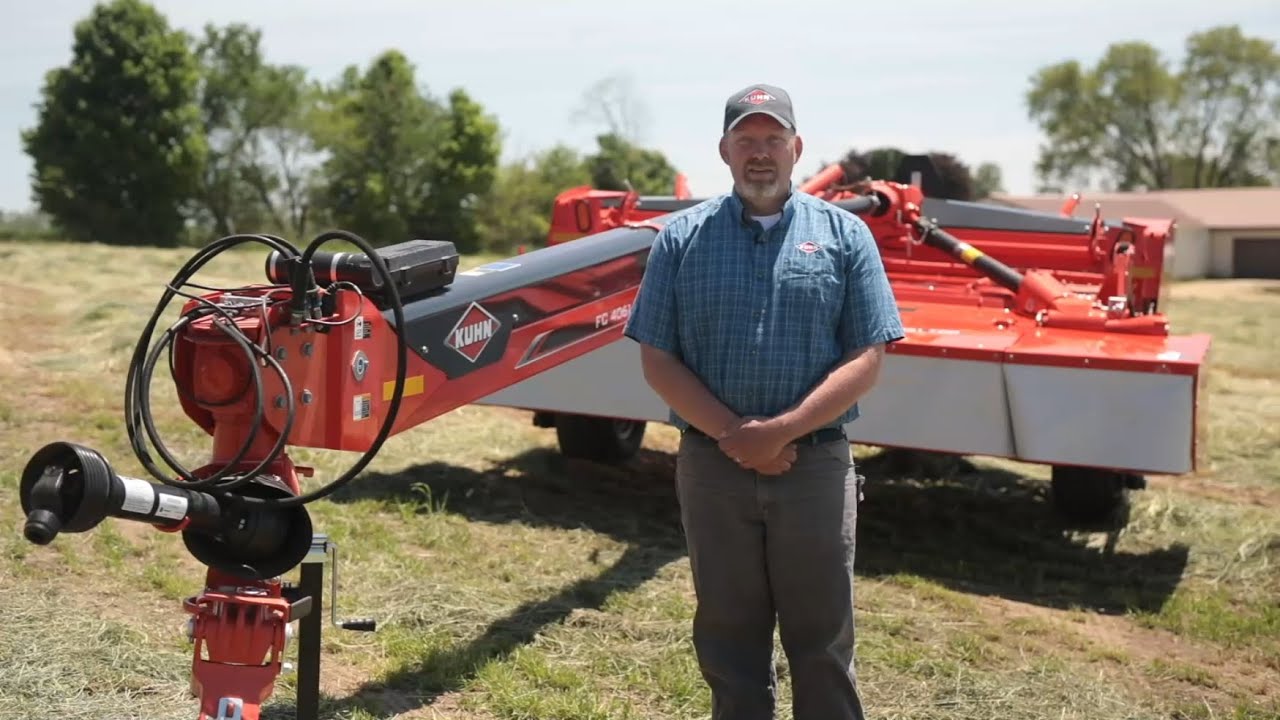 KUHN FC 61 TC Series Mower Conditioners - Product Review with Ben Craker