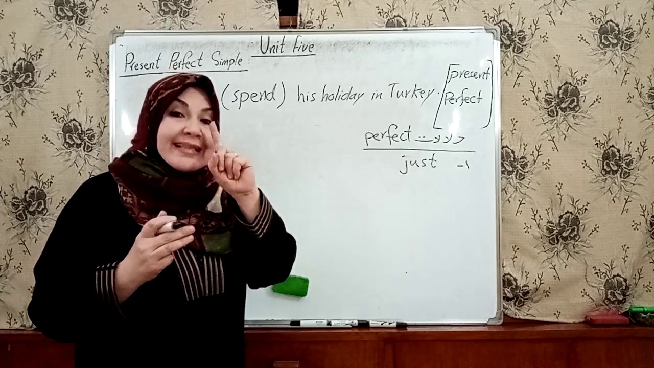 Present Perfect Simple // الوحدة الخامسه الموضوع الاول