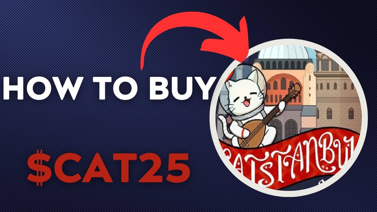 How To BUY $CAT25 &ndash; Catstanbul2025 TOKEN CRYPTO COIN IN 60 SECONDS