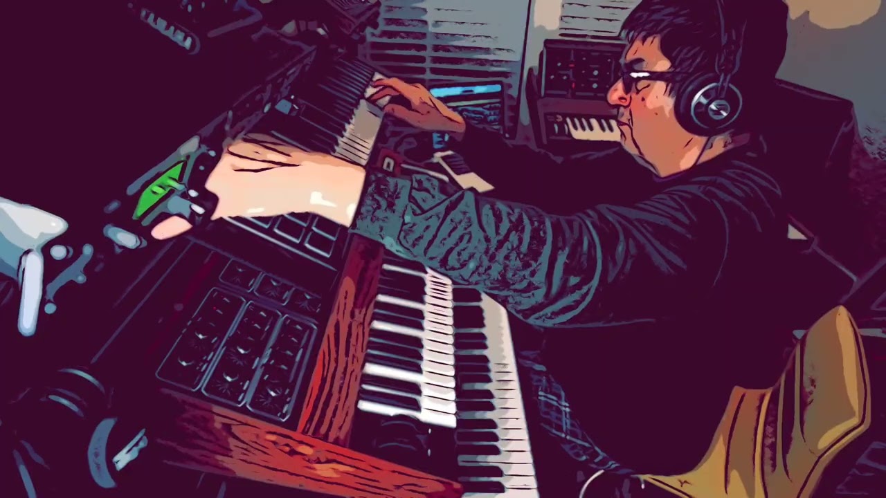Fabio Fonseca jamming along with 