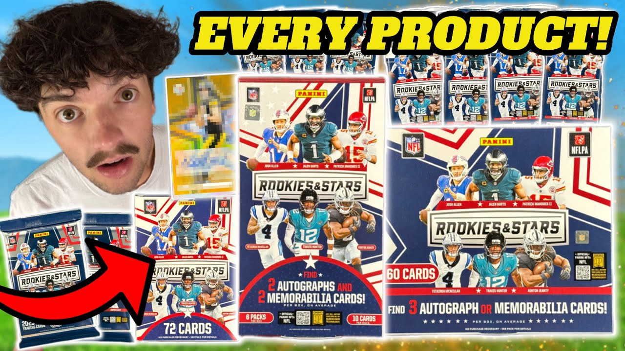 I Opened EVERY Rookies & Stars Product!&hellip;