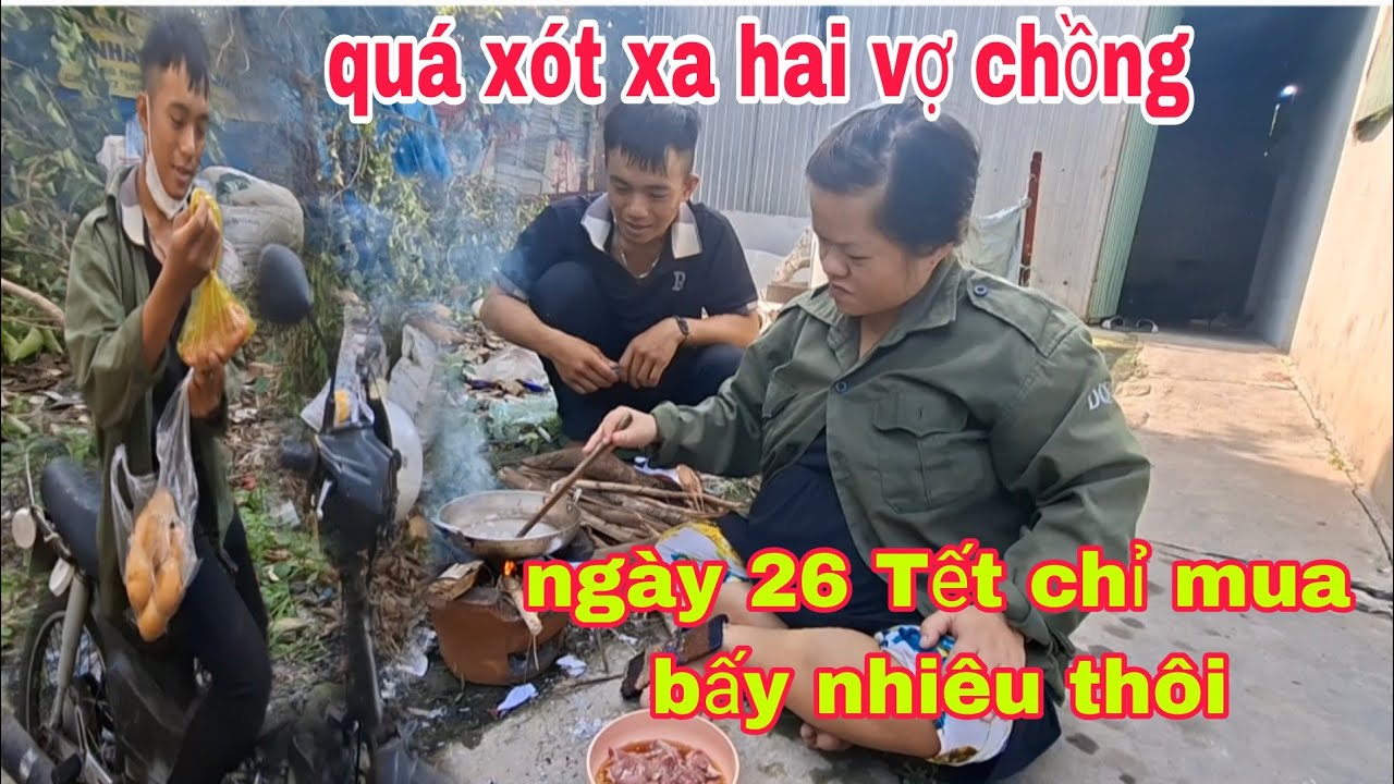Chồng 21 tuổi vợ 31 ngày 26 Tết nấu món này #hotientv