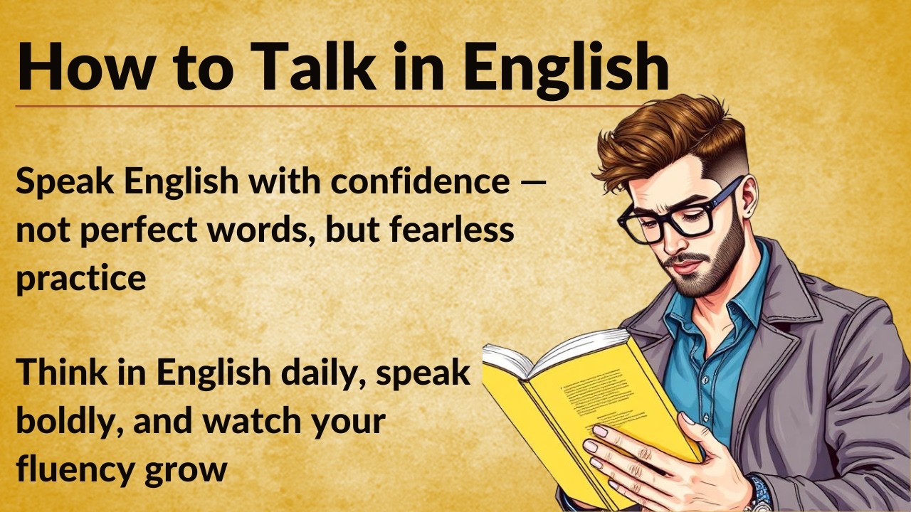 How to Talk in English || Graded Reader || Improve Your English Through Stories