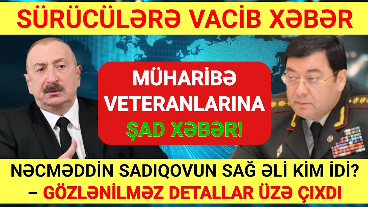 TƏCİLİ! XEBERLER BUGUN: (23.11.2025) - XEBERLER SON DEQİQE!