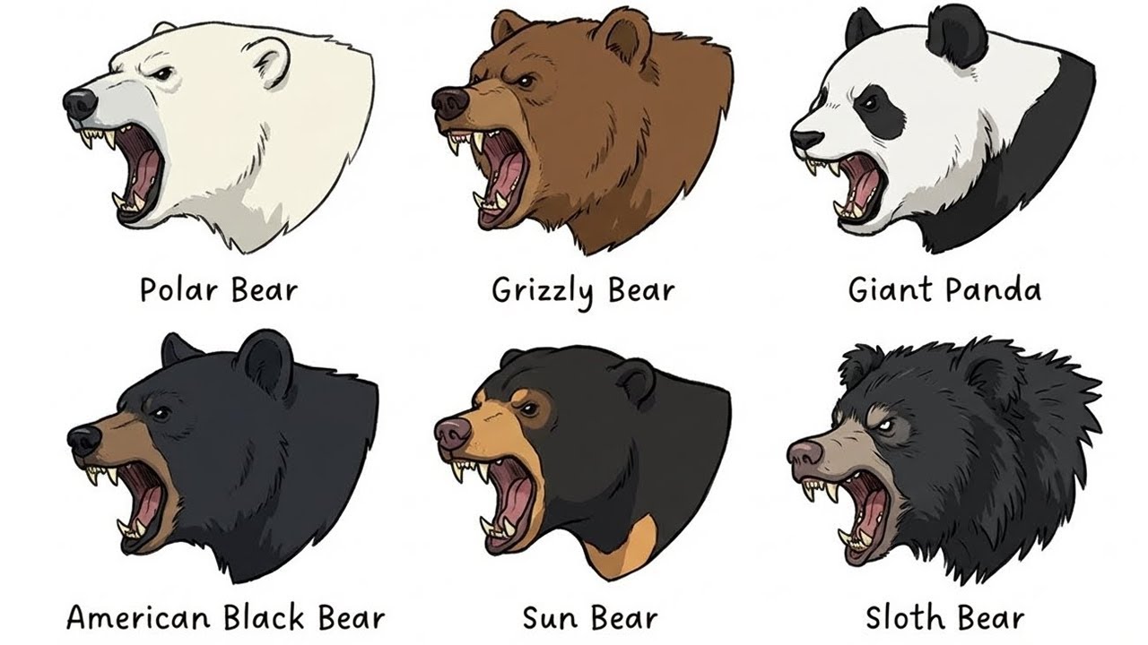 Every Bear Explained in 28 Minutes
