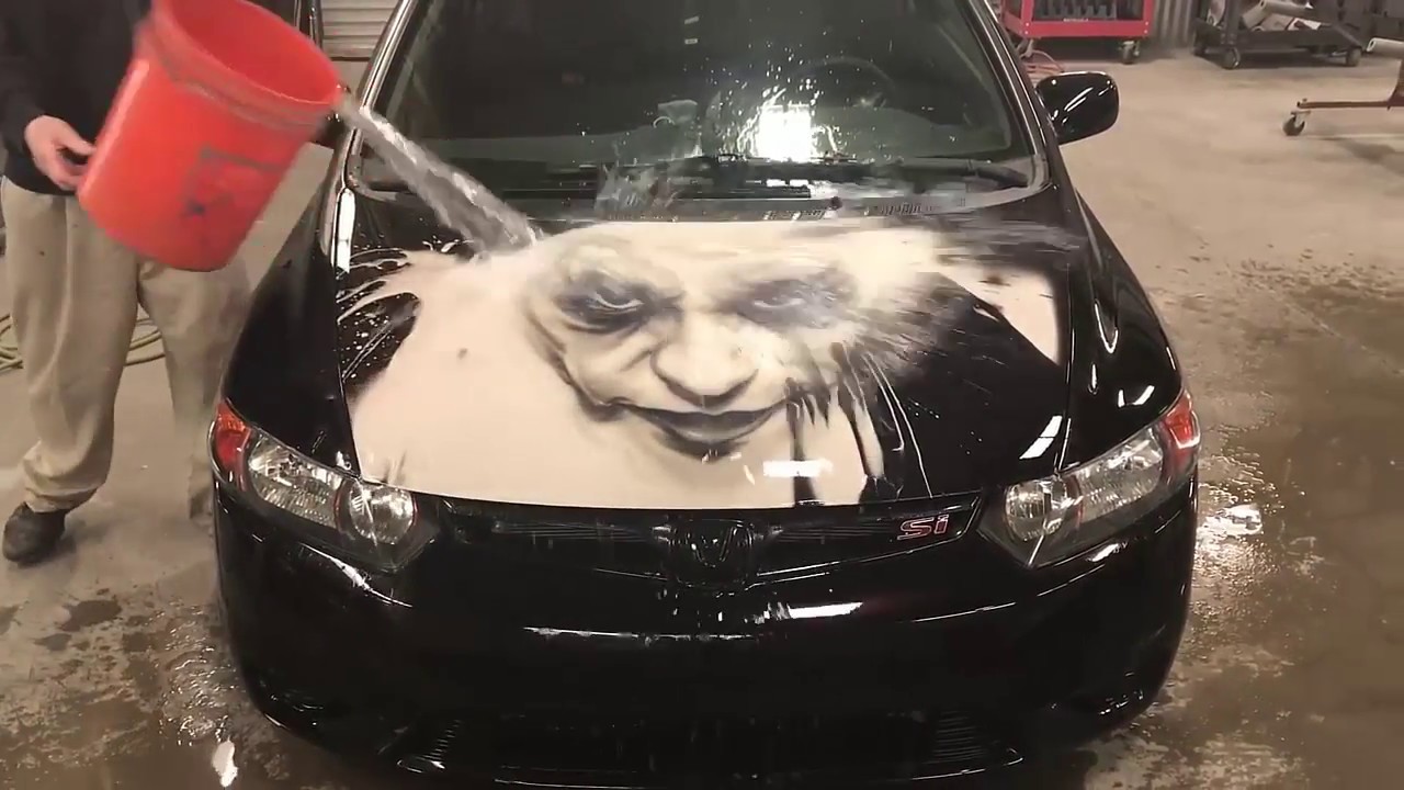 Heat Sensitive THERMOCHROMIC Car Paint | Changes Car Colors by Hot and Cold Water | Yudi Zunedz