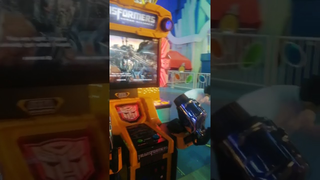 Transformers Human Alliance Arcade #viralvideo  #transformers #railshooter #arcade #arcadechallenge