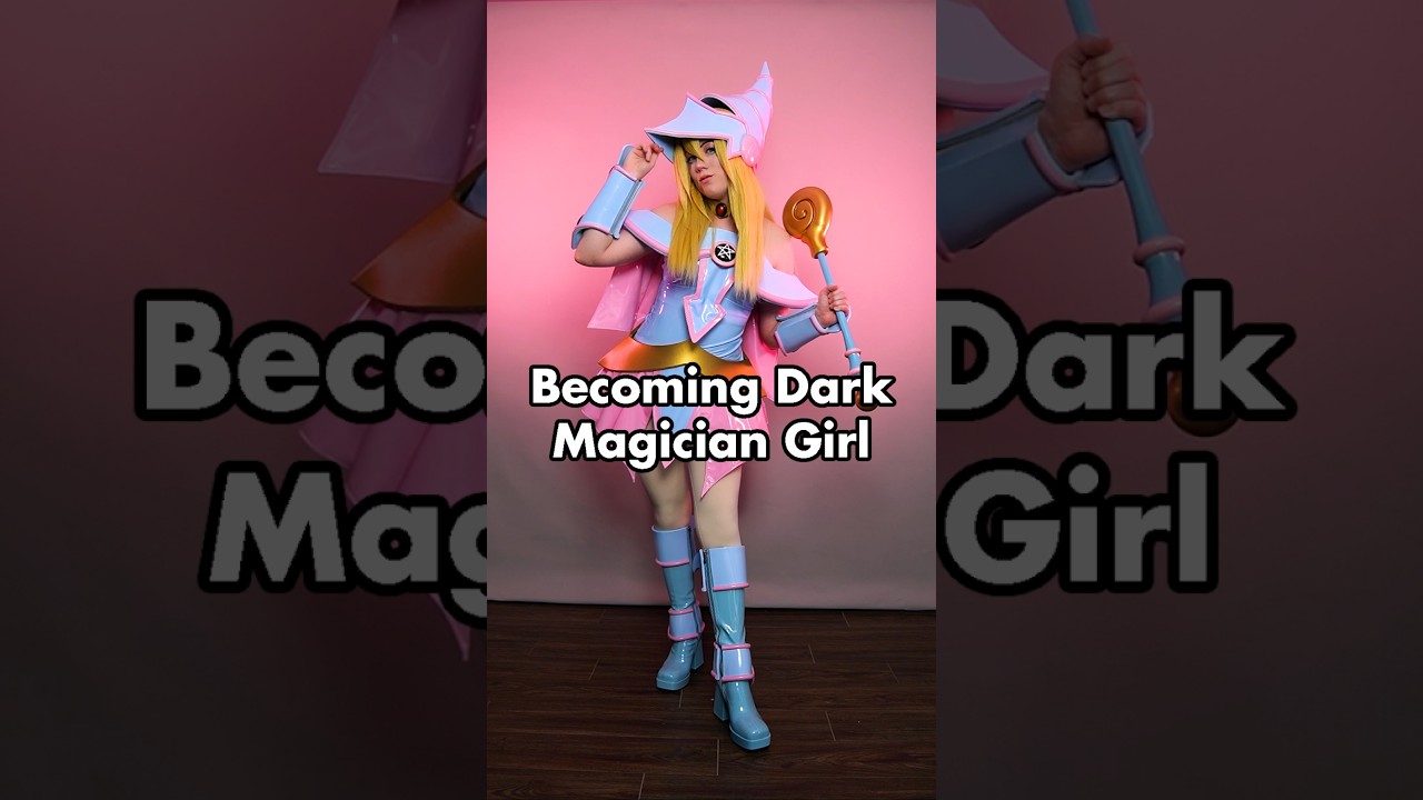 Becoming Dark Magician Girl from the Anime Yu-Gi-Oh | Cosplay Transformation 