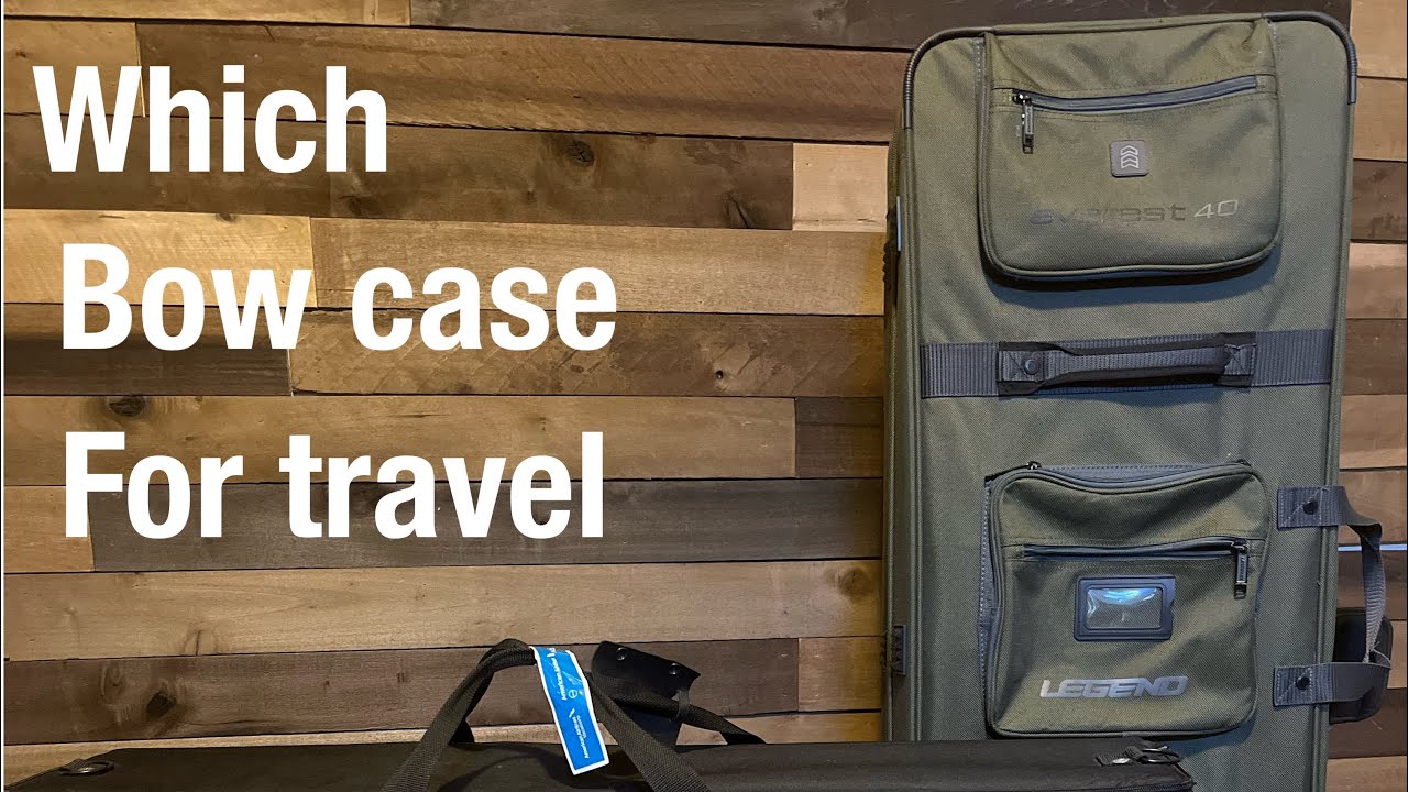 Traveling bow case