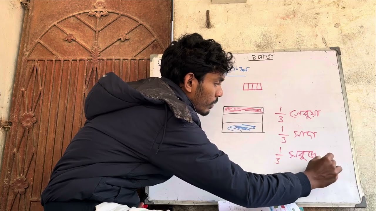 Class6 Math 1.3 ভগ্নাংশ 18 পাতা 