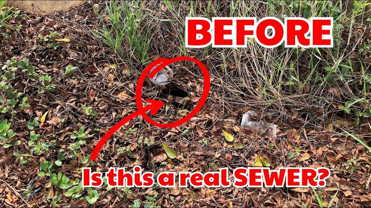 This Manhole Was BURIED for YEARS… Until I Cleaned It