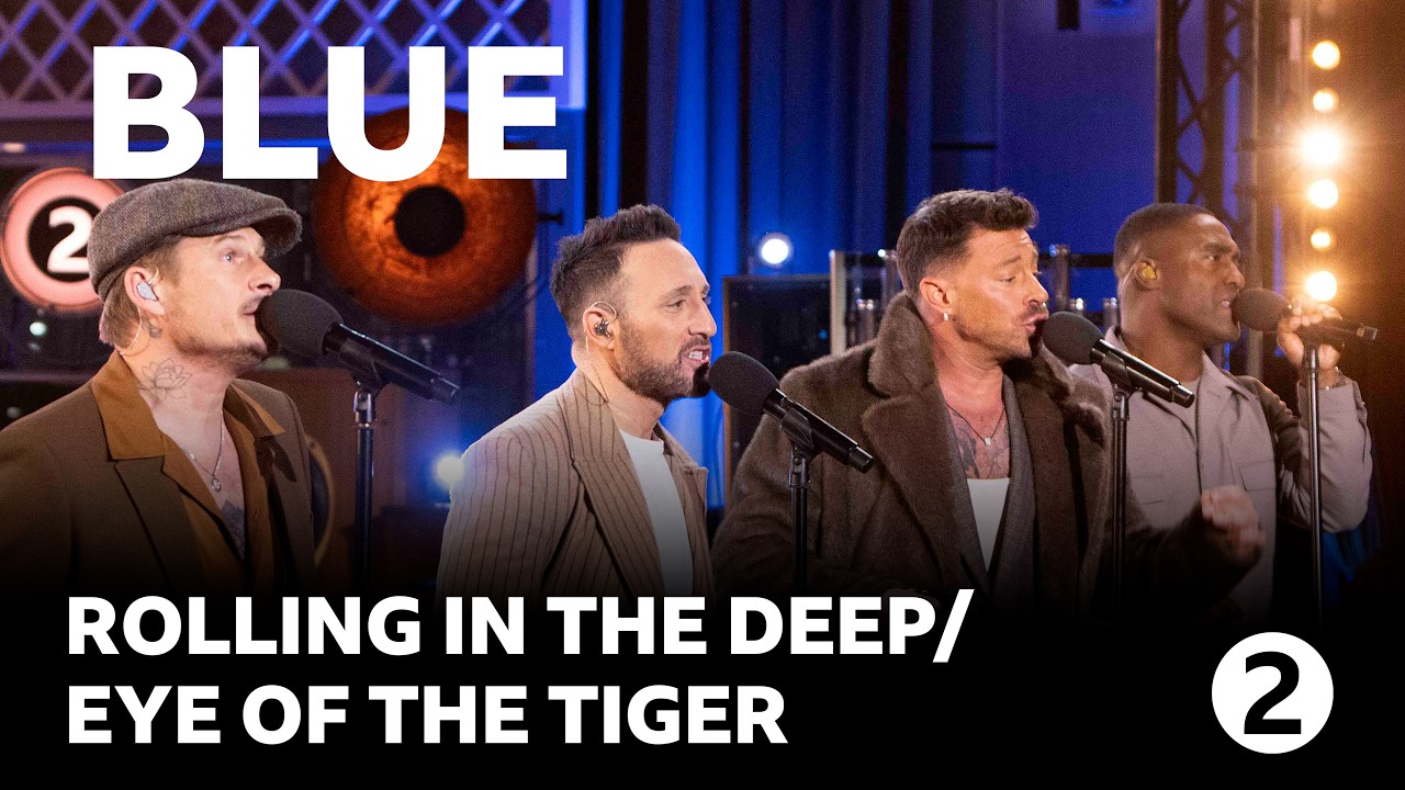 Blue - Rolling In The Deep (Adele cover) ft. BBC Concert Orchestra (Radio 2 Piano Room)