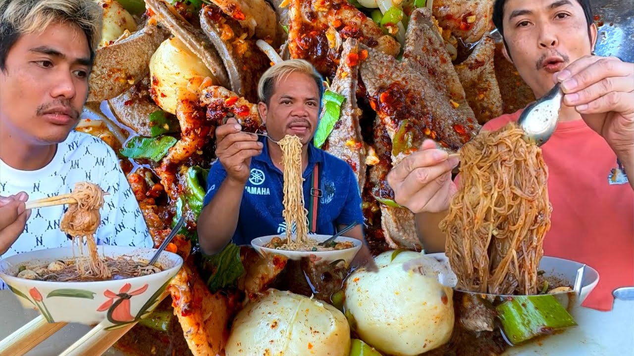 ชิมพริกบุรีรัมย์ กินก๋วยเตี๋ยวกับสายชิว ก๋วยเตี๋ยวเรือรุ่งเรืองชามจัมโบ้