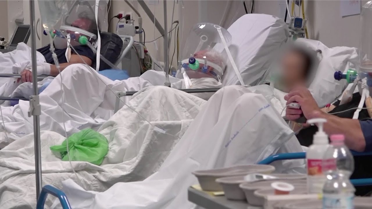 Italian hospital overwhelmed with COVID-19 cases