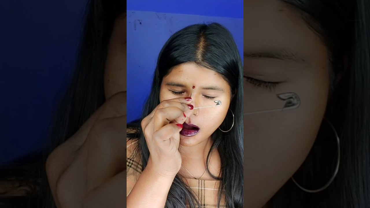 bindi pin hacks✅️😱 #makeup #beautytiips #makeuplipstick #hack #secrethacks #yt