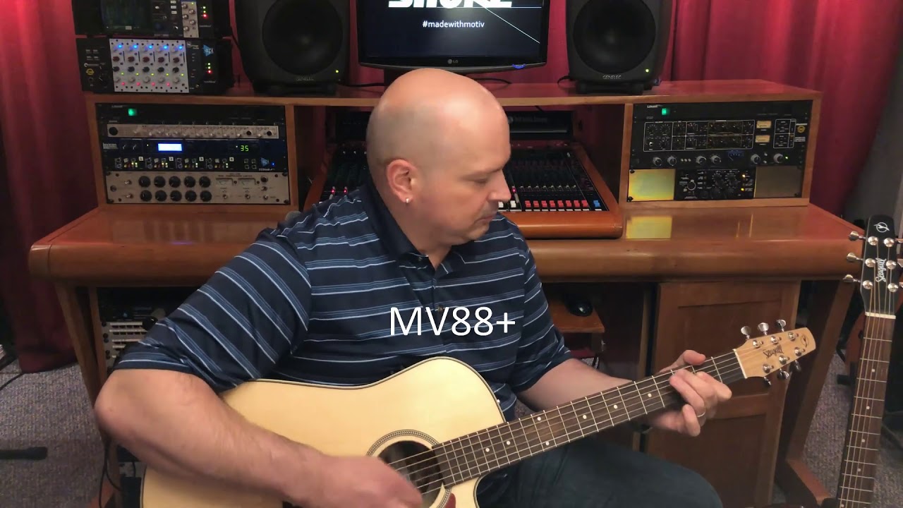 Shure MV88+ versus iPhone built in microphone