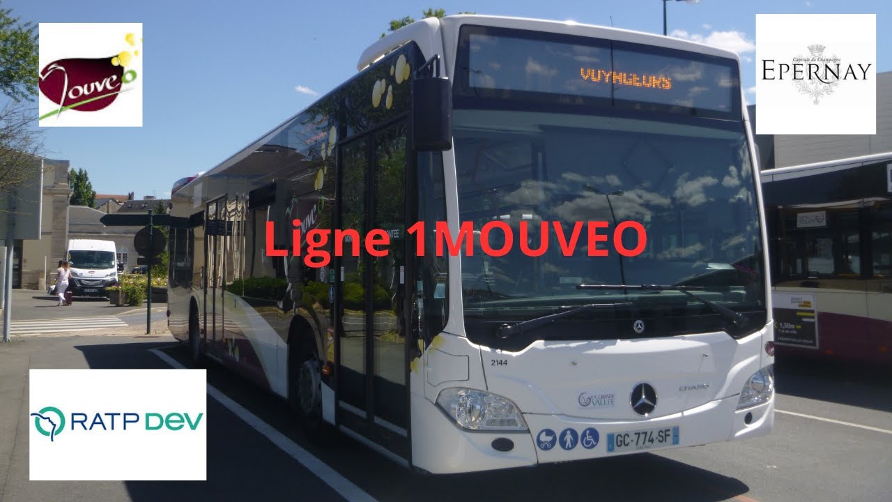 MOUVEO : Ligne 1: Vers Gare Routière Epernay