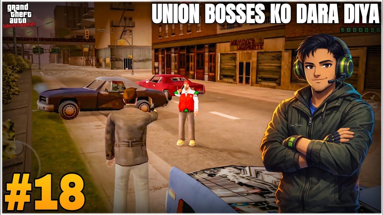 Union Bosses Ko Dara Diya 😈 | Frighteners Mission | Gta Liberty City Stories | Gameplay #18