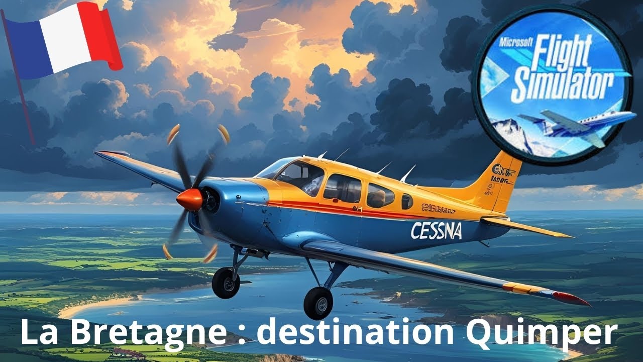 FS 2020 : La météo de Bretagne nous force à voler aux instruments!