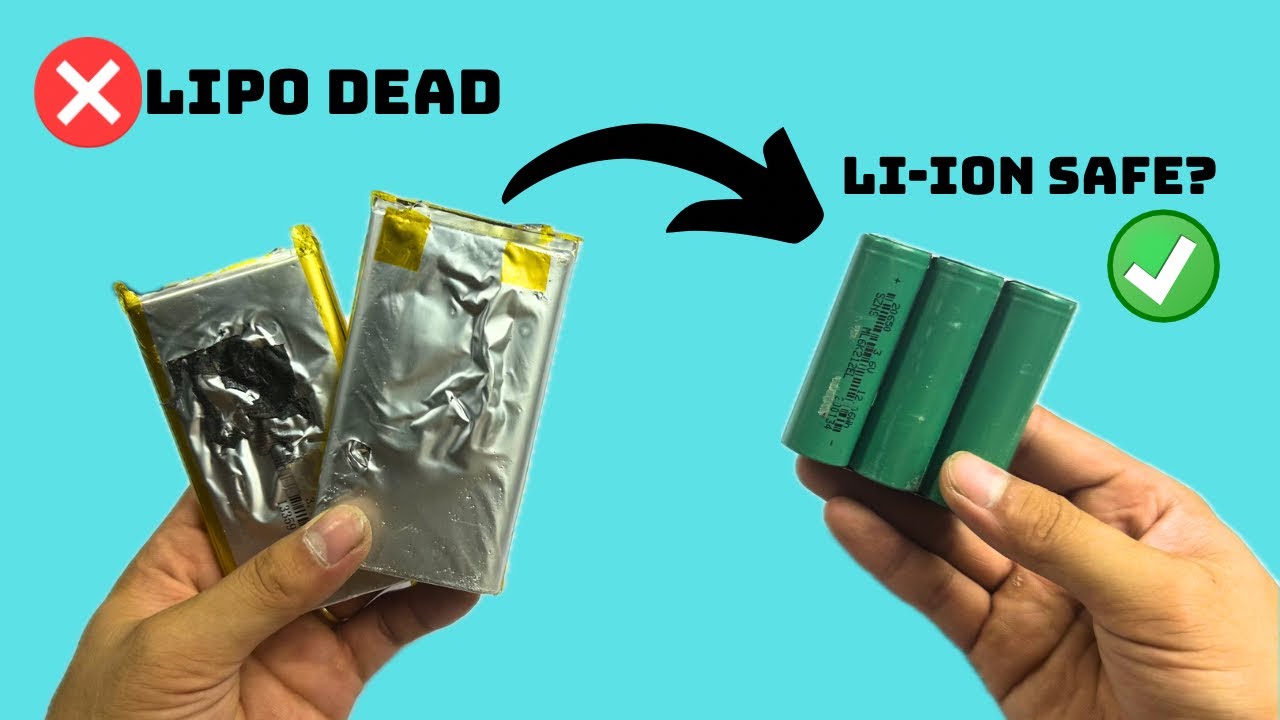 Can You Replace a Li-Po Battery with  Li-ion in a Power Bank? (Real Test)