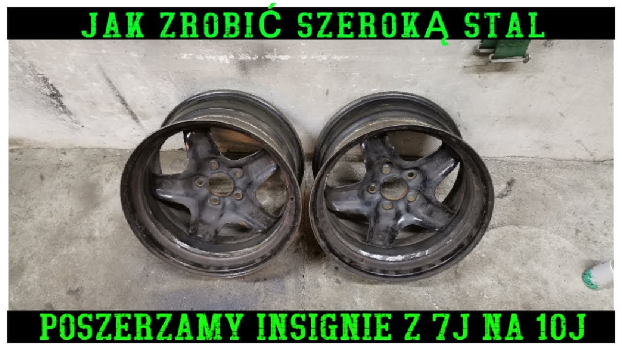 JAK ZROBIĆ SZEROKĄ STAL!!! Czyli poszerzamy W GARAŻU felgi INSIGNIA BMW E34 M50B20 Turbo Project #13