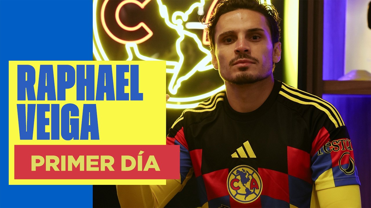 Llegada y primer día de Raphael Veiga con el Club América | Refuerzo de cara al CL26 | ¡CON TODO!