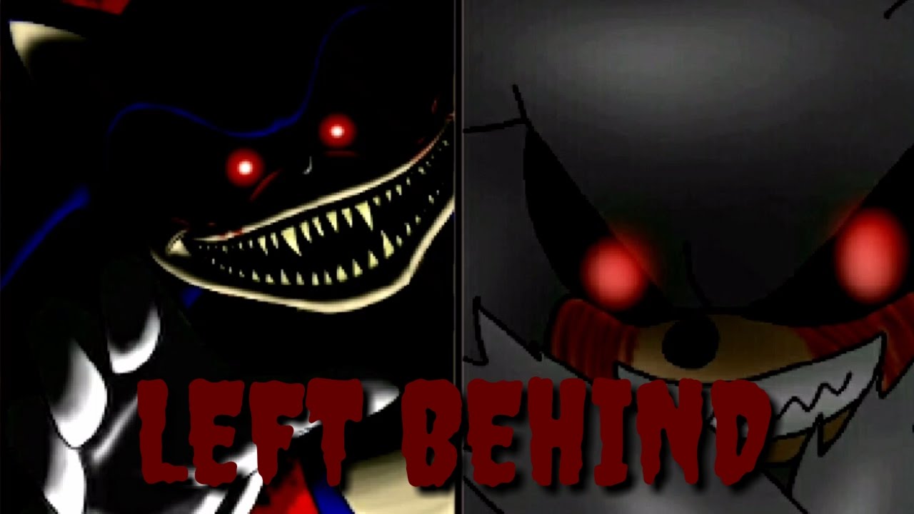 Left behind Sonic exe and Silver exe sing