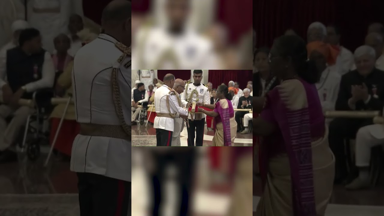 Dr. Radhe Shyam Pareek conferred the Padma Shri by President Droupadi Murmu