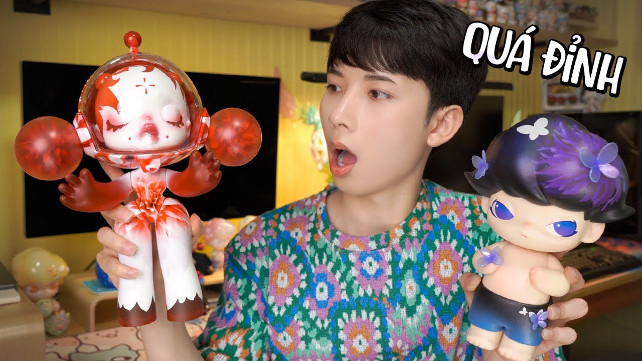 Đẳng Cấp Art Toy Nhà Popmart SkullPanda Và Dimoo Mika Ninagawa