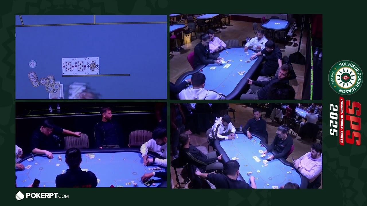 🔴 Dia 1A High Roller Solverde Poker Season - Casino Espinho